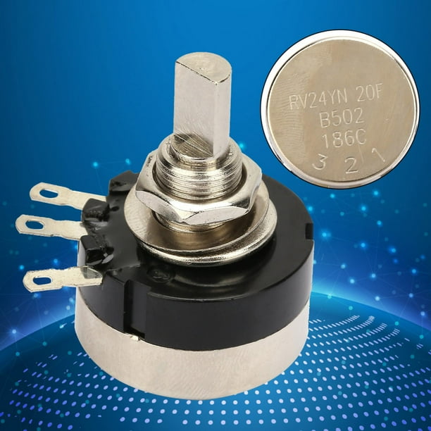 RV24YN20F, Single Circle Potentiometer Power Potentiometer, Lightweight