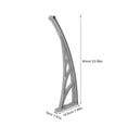 thumbnail image 2 of CHICHUMID Supports de Store de Porte Construction Durable Support de Store Gris pour Utilisateurs Résidentiels Lot de 1, 2 of 8