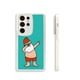 thumbnail image 1 of Agregue un toque de diversión a su teléfono: cubierta plateada de doble capa esmerilada con imagen caprichosa para iPhone 15 Pro Max 14 13 12 Pro 11, 1 of 4