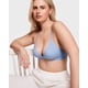 thumbnail image 2 of Sostén INLYRIC Inbarely Triángulo Bralette Sin Costuras Azul Luna Talla S, 2 of 6