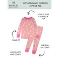thumbnail image 3 of Honest Baby Clothing Organic Cotton Easter Baby Boy/Girl 2-Piece Long Sleeve Pajama Set, Sizes 12M - 24M, 3 of 7