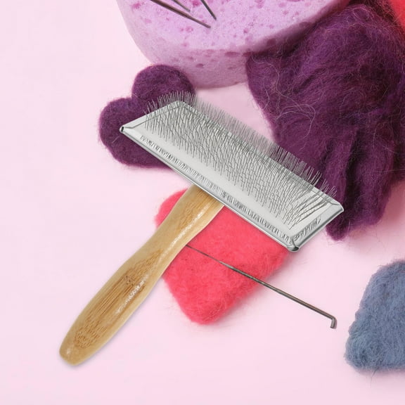 FELTECHELECTR 1Pcs Felting Brush Multi Color For Carder Brushes And Home Use
