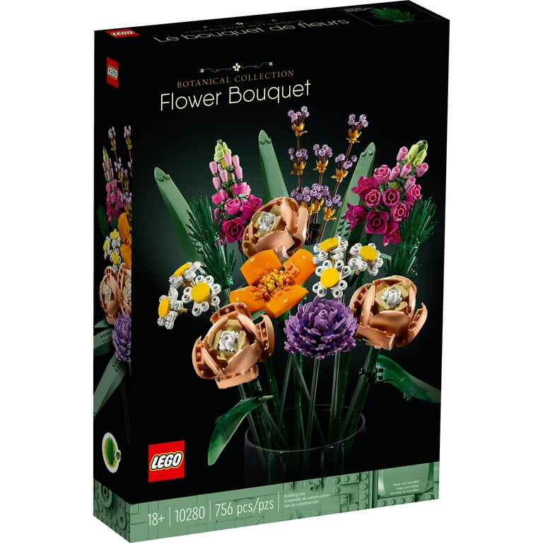 Free Shipping! LEGO Botanical Collection Flower Bouquet Building