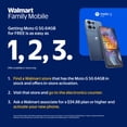 thumbnail image 4 of Walmart Family Mobile Motorola moto g 2025, 5G, 64GB,Blue - Prepaid Smartphone [Locked to Walmart Family Mobile], 4 of 14