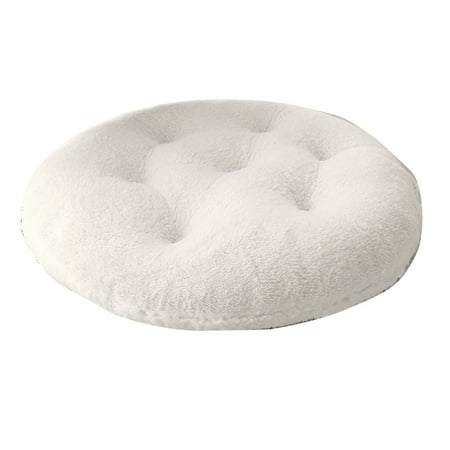 

Round Stool Cushions Soft Lamb Plush Office Computer Chair Protective Mat Seat Pad Buttock Chair Cushion Backrest Pillow