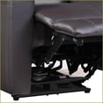 thumbnail image 3 of Recliners, Blane Modern Power Motion Recliner | Top Grain Leather Match | Brown, 3 of 7