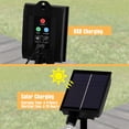 thumbnail image 2 of 4 Pack Solar Firefly Light for Outdoor Garden Landscape Path Lights with Remote Control, Warm White, 2 of 8