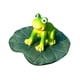 thumbnail image 4 of Figura de rana flotante de agua de estanque, regalo artesanal, divertida, decorativa, creativa, de resina. Estilo a, 4 of 9