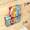thumbnail image 5 of NiHome Compact Design Over-the-Cabinet Kitchen Lid Storage Door Organizer, 2 Pack, 5 of 8