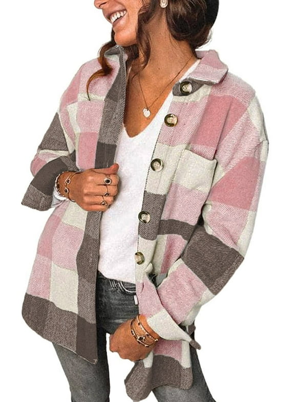 Flannel Jackets Womens