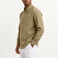 thumbnail image 6 of Gamivast Button Down Shirts for Men Long Sleeve Casual Dress Shirts with Chest Pocket Classic Fit Collared Tops Lightweight Comfortable Office Work Business Everyday, 6 of 6
