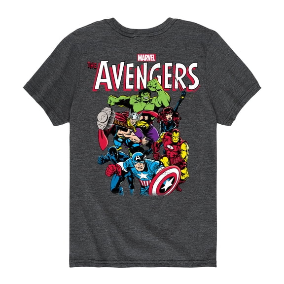 Marvel The Avengers - Cast - Toddler And Youth Short Sleeve Graphic T-Shirt