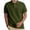 Green, variant on ZZwxWA Mens Henley Shirts Short Sleeve Big and Tall Regular Fit Dress Shirt Basic Pullover Light Weight Business Casual Tops 50% Off Clear