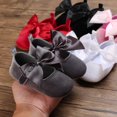 thumbnail image 3 of Yoyauz Baby Girl Mary Jane Shoes Anti Slip Rubber Sole Ballet Slippers Princess Dress Wedding Shoes Newborn Kids Shoes Toddler Shoes（0-12 Month）, 3 of 8