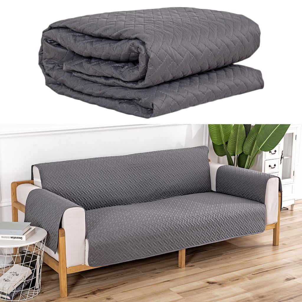 Sofa Settee Couch Topper Sofa Slipcovers Stretch Couch Protector Covers Home  Decor Gray_190x196cm - Walmart.com