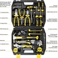 thumbnail image 2 of Tool Set Tool Kit 62PCS Homeowner Tool Set Wrench Pliers Screwdriver Set Repair Tool Kit, 2 of 7