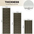 thumbnail image 4 of Dark Brown Bigfoot and Tree Pattern Kitchen Rugs Sets Of 3,Kitchen Runner Rugs Non Skid Washable,Decorative Kitchen Floor Mats for Kitchen,Sink,Laundry,17"x30"+ 17"x47" + 17"x59", 4 of 6