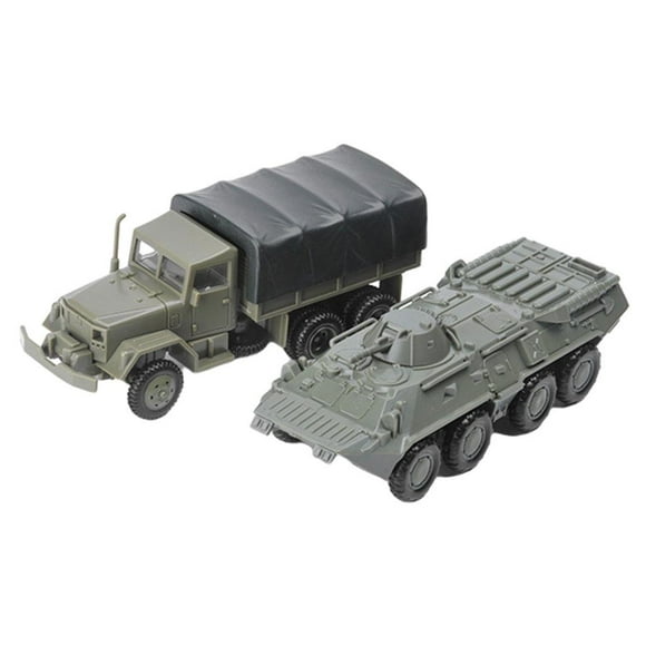 Vehículo de transporte de personal M35 Truck y -80 Tank Model Vehicles Collection - 1:72