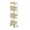 4B, variant on Voglyf Slim Storage Cart 3 Tier Slim Rolling Utility Cart with Pull-Out Baskets & Wheels for Narrow Space in Kitchen Dining Room Bathroom Laundry Room Cream White (Width 6.3 Inch)