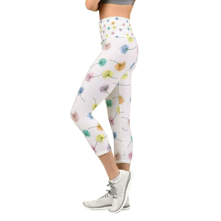 HSMQHJWE Loose Yoga Pants for Women Women Colorful Floral Custom