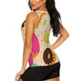 thumbnail image 2 of Goofa Donuts Printed Womens Workout Tops for Women Sleeveless Yoga Shirts Athletic Running Tank Tops Sleeveless Gym Clothes Workout Apparel-Medium, 2 of 9