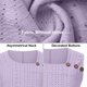 thumbnail image 4 of Camisetas de Cuello en V de las Mujeres sin Mangas Sólido Casual de Verano Camiseta de Poliéster Suave, Camisetas Básicas de Cuello en V de las Mujeres para la Capa de la Fiesta Diaria, 4 of 9