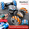 thumbnail image 2 of Gesture Sensing Rc Stunt Car With Light & Music,Gesture Sensor Toy Cars Double Sided Rotating Off Road Vehicle, 2 of 5