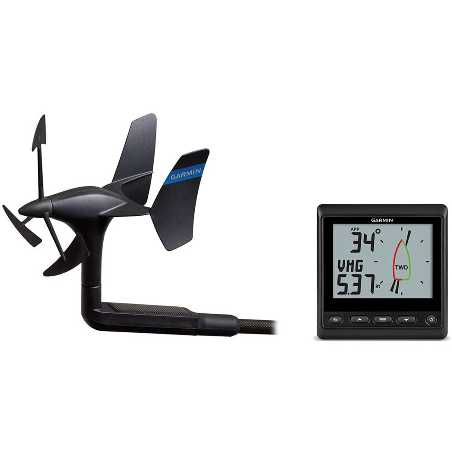 Garmin GNX Wireless Wind Pack w/ Wireless Wind Speed Sensor and Display