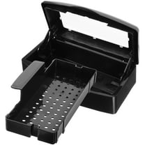 BESTOYARD Manicure Tool Sterilizer Tray Black Plastic 1Set
