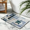 thumbnail image 2 of Washable Modern Area Rug - Geometric Style Bathroom Rugs, Machine Washable Rug Soft Non Slip Non Shedding Area Rug,20x32 inch, 2 of 5