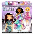 thumbnail image 2 of Set de bocetos de moda Fashion Angels Glam con bloc de dibujo y plantillas, 2 of 8