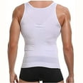 thumbnail image 3 of Male Shaper Tank Slim Underwaist For Men Body Shaper Shirt, 3 of 5