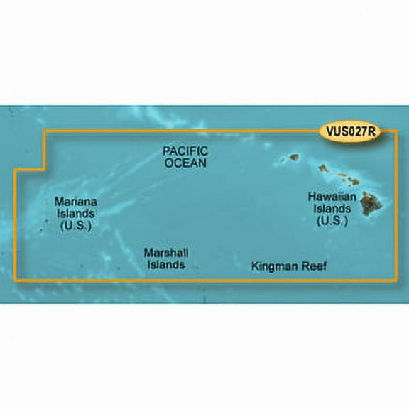 Garmin BlueChart® g3 Vision® HD - VUS027R - Hawaiian Islands - Mariana Islands - microSD™/SD™