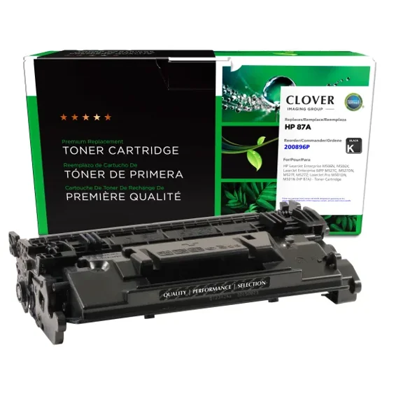 Remanufactured Clover Imaging Toner Cartridge compatible with HP 87A (CF287A)