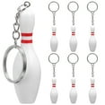 thumbnail image 1 of 8 Uds. Llavero de bolos, decoraciones de bolos, llavero deportivo, dijes para bolso, colgantes para bolso, recuerdos de fiesta de bolos, 1 of 5