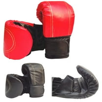 Cheers.US Boxing Gloves for Training Faux Leather Hide Leather Mitts for Sparring Kickboxing Fighting Great for Heavy Punch Bag