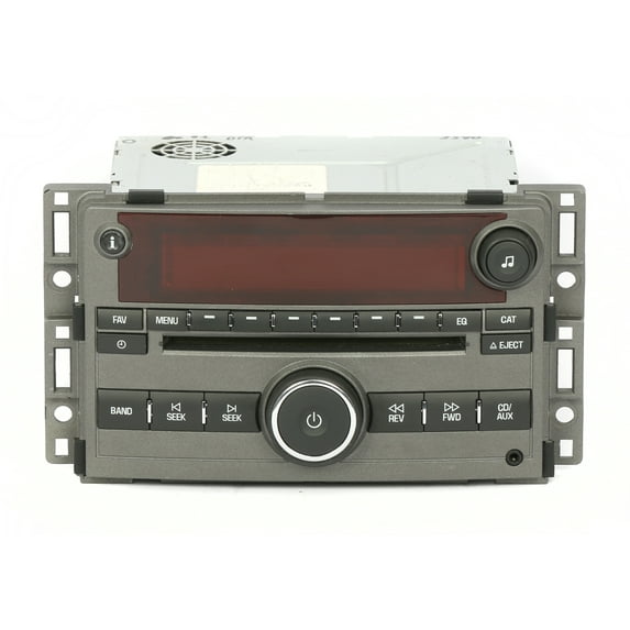 Restored 2007-2008 Saturn Aura AM FM CD Radio with Aux and Bluetooth Upgrade 15948188 US8 (Refurbished)
