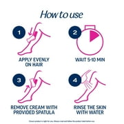 Veet Hair Removal Cream, Body Hair Remover For Women, Sensitive Skin, 13.5 FL OZ