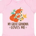 thumbnail image 4 of Inktastic My Great Grandma Loves Me Fox Boys or Girls Baby Bodysuit, 4 of 5