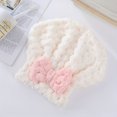 thumbnail image 2 of 1pc Bow Quick Drying Hair Towel Wrap For Women, Microfiber Absorbent Hair Turban For Wet Hair, Hair Drying Towel Wrap, 2 of 5
