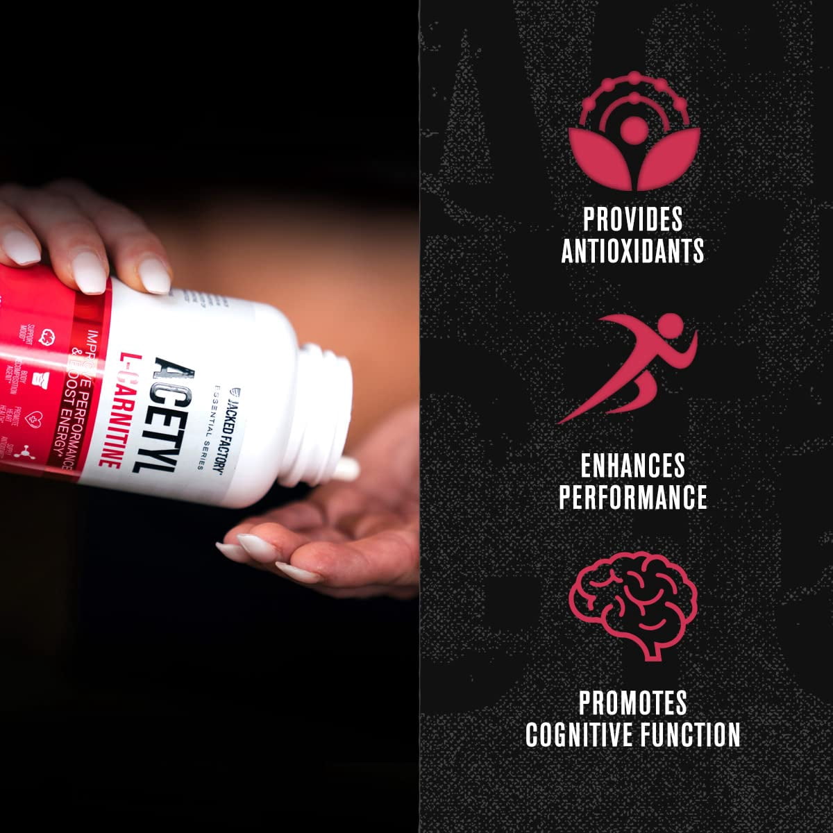 Acetyl L Carnitine Supplement 750mg - Extra Strength L-Carnitine (ALCAR)  for Energy, Mood Improvement, Memory & More