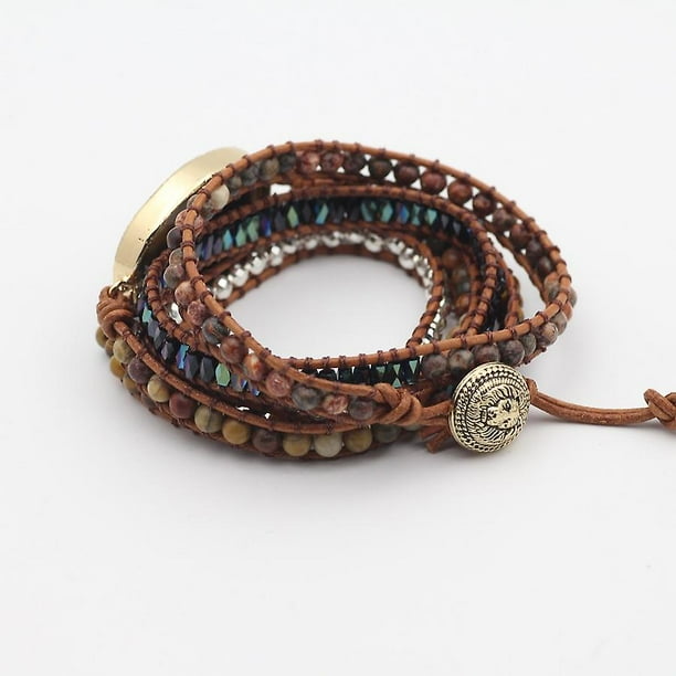 Druzy wrap bracelet sale