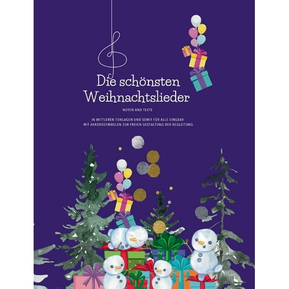 Die schÃ¶nsten Weihnachtslieder: Noten und Texte, (Paperback)
