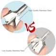 thumbnail image 2 of Nose Hair Trimmer Stainless Steel Manual Nose Hair Trimmer Razor Nose Hair Shaver Washable Nose Ear Hair Trimmer, 2 of 6