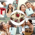 thumbnail image 5 of Wearable Blanket,Multicolor Christmas Floral Pattern Hooded Wearable Sherpa Blanket for Adults & Teens,Winter Poncho Shawl Wrap Cape Thick Warm,50"x60", 5 of 5