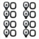thumbnail image 1 of 8 Piezas de Luz Recargable USB para Gorro LED, Gorro Luz de Cabeza Reemplazable Luz de Sombrero DIY para Hombres y Mujeres, 1 of 5