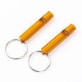 thumbnail image 3 of 2 Pack Dog Whistle, Small Dog Whistle to Stop Barking Neighbors Dog, Adjustable Dog Whistle Keychain Ring, Professional Recall Pet, 3 of 7