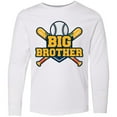 thumbnail image 3 of Inktastic Big Brother Baseball Long Sleeve Youth T-Shirt, 3 of 5