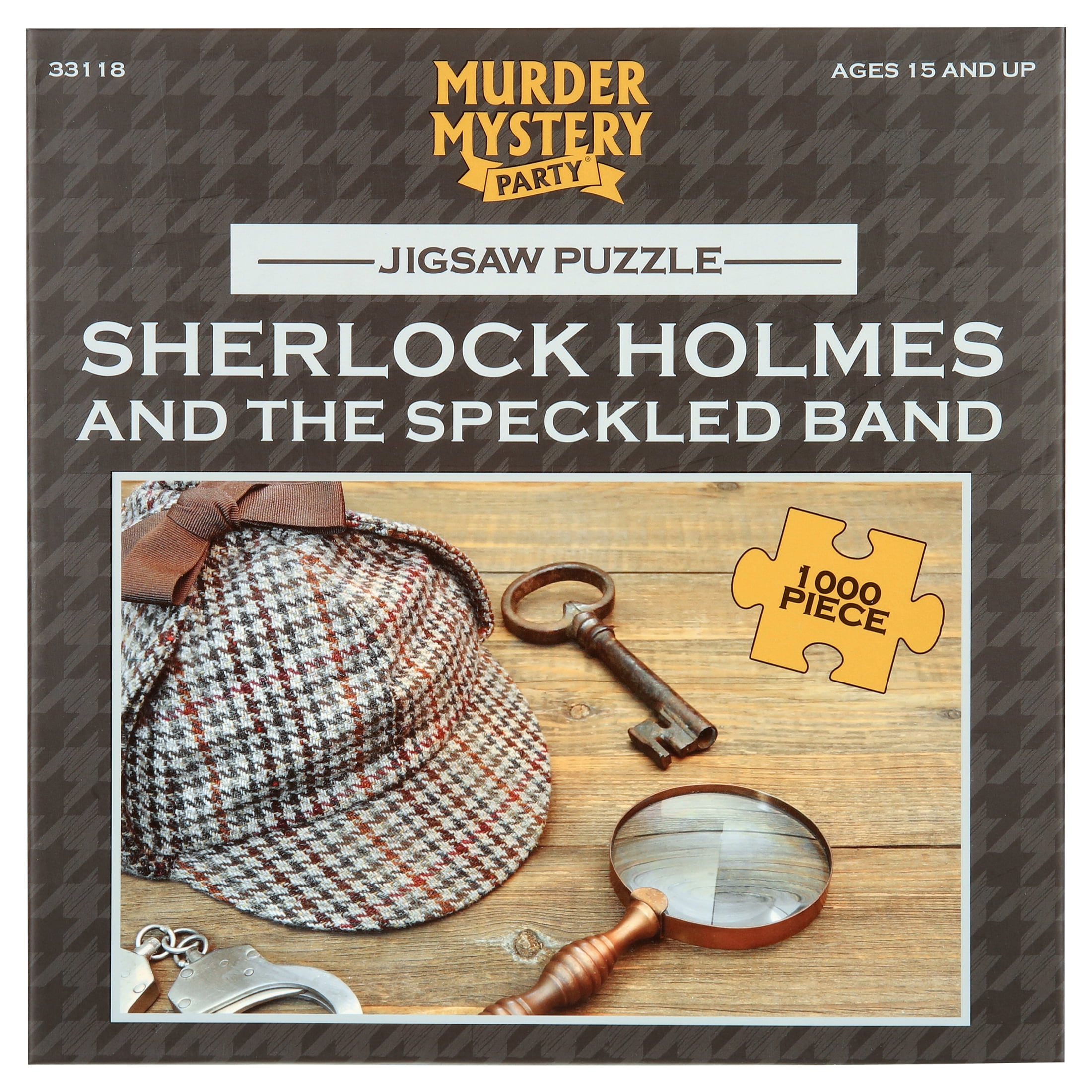Murder Mystery Party, Classic Mystery Jigsaw Puzzle, Murder by the