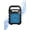 Blue, variant on Outdoor Portable High Power Bluetooth Speaker Wireless Sound Column Subwoofer Music Center 3D Stereo Loudspeaker Dazzling Crack